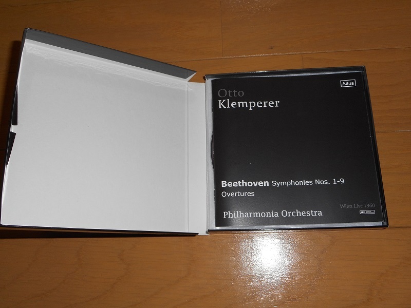 5枚組 ベートーヴェン交響曲全集&序曲集 クレンペラー＆フィルハーモニア管弦楽団(1960年ウィーン・ライヴ) Otto Klempererの画像4
