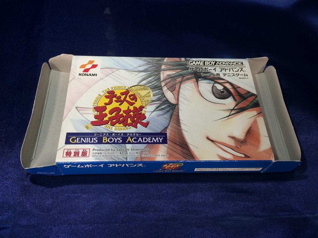中古BP★テニスの王子様 ジーニアスボーイズアカデミー★ゲームボーイアドバンスソフト/カード欠品