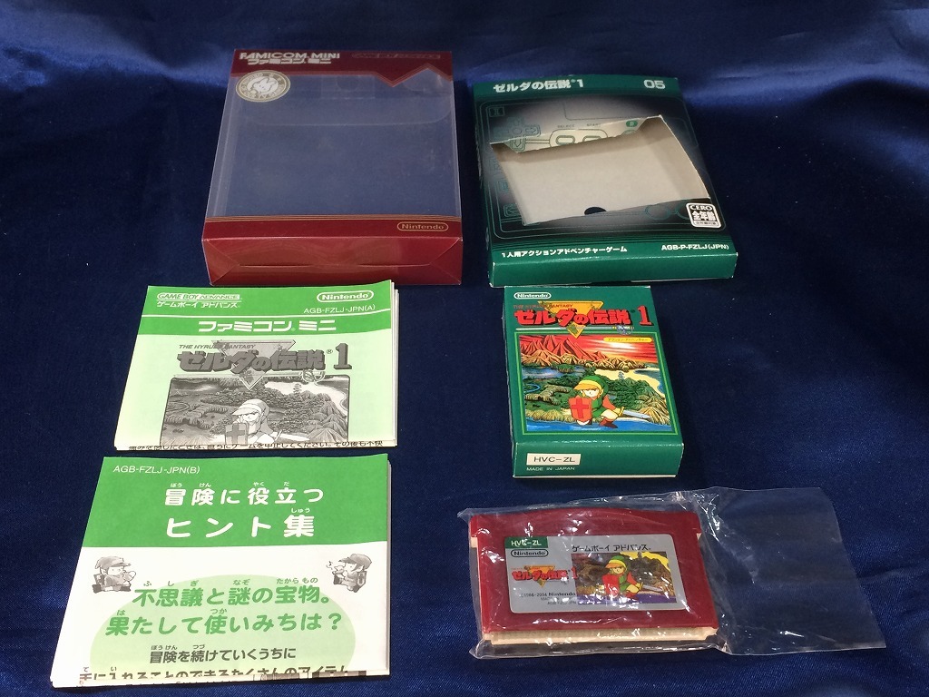 中古A★ファミコンミニ ゼルダの伝説1★ゲームボーイアドバンスソフト_画像1