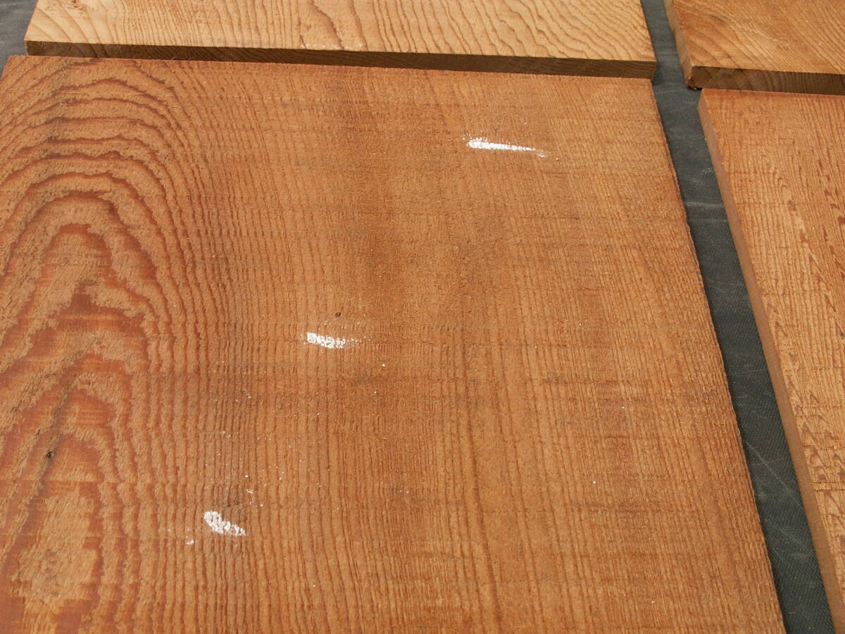 屋久杉 ６枚 独特な木目 工芸 世界遺産 H776の画像4