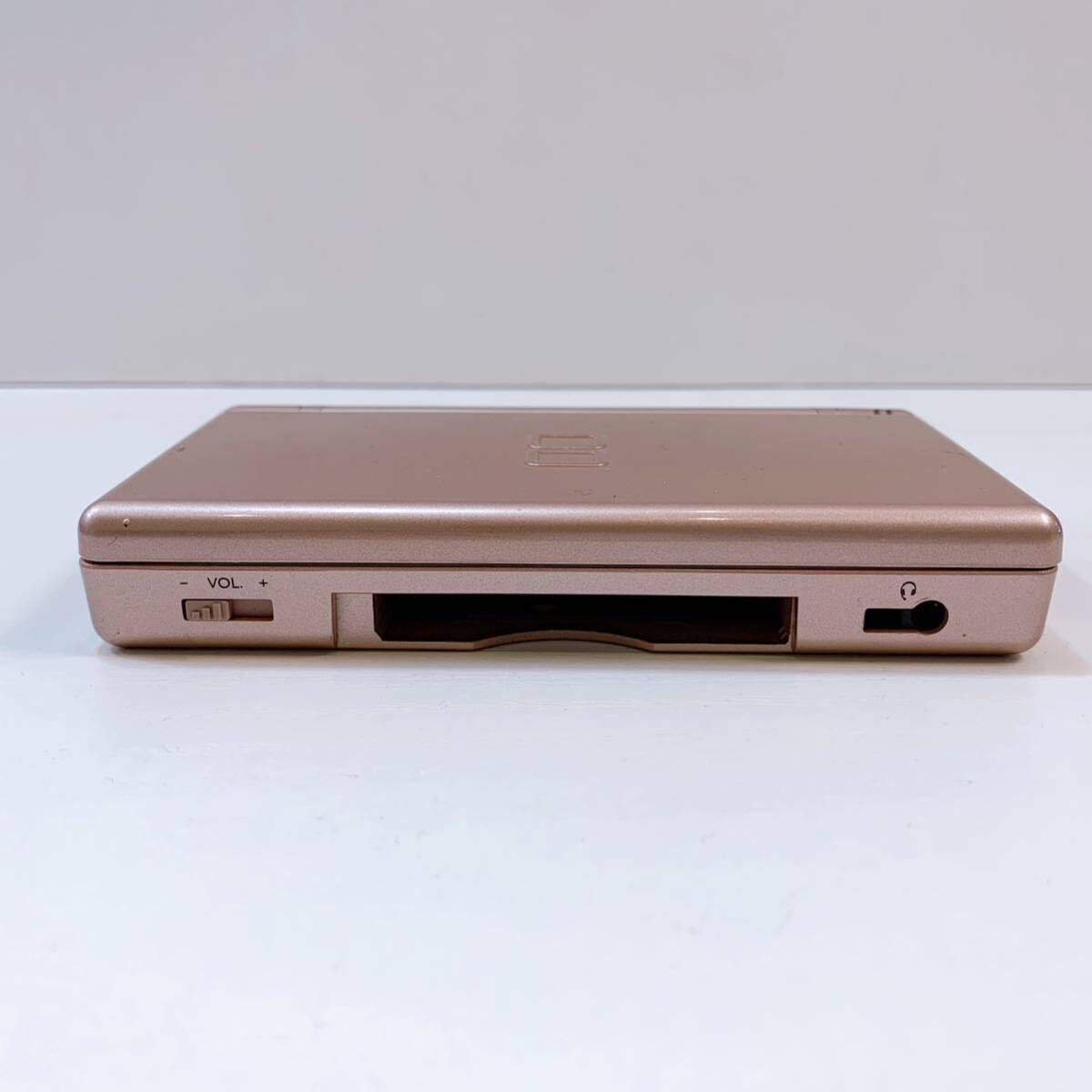 306☆中古☆ Nintendo DS Lite 本体 メタリックロゼ USG-001 タッチペン付き 任天堂 ニンテンドー ライト 動作確認済み 初期化済み 現状品の画像5