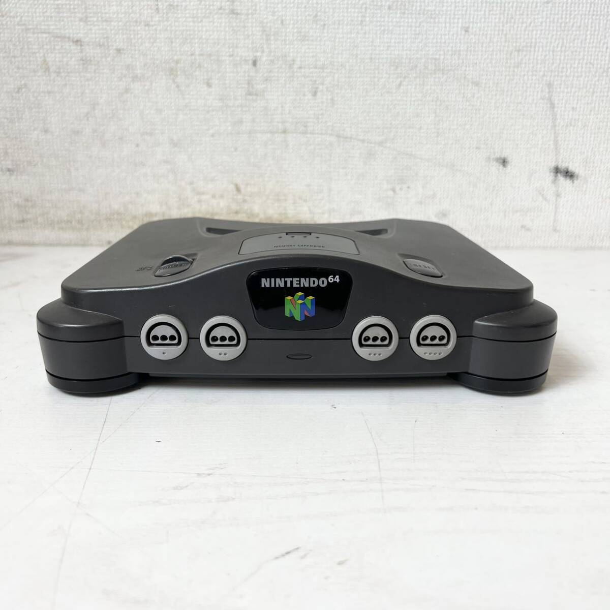 234＊中古品 NINTENDO64 NUS-001 Nintendo コントローラー ターミネータパック付き 簡易動作確認済み＊_画像2