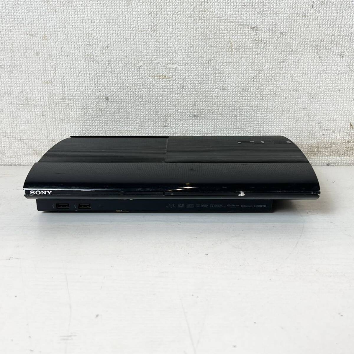 227＊中古品 ソニー SONY プレイステーション3 PS3 本体 250GB ブラック CECH-4000B コントローラー付き 初期化 動作確認済み＊の画像2