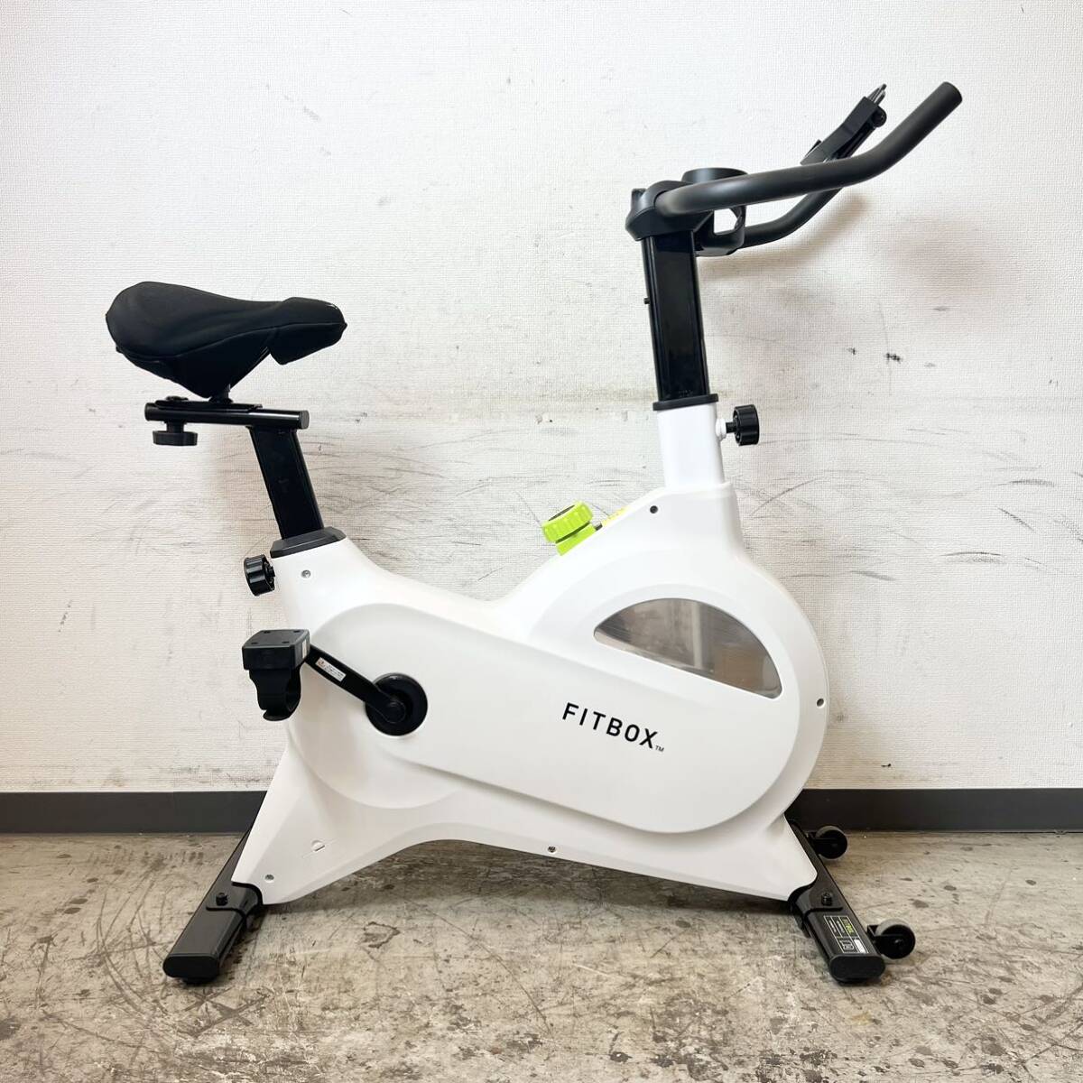 203＊中古品 フィットボックス FITBOX フィットネスバイク スピンバイク FBX-001W_01 動作確認済み＊の画像2