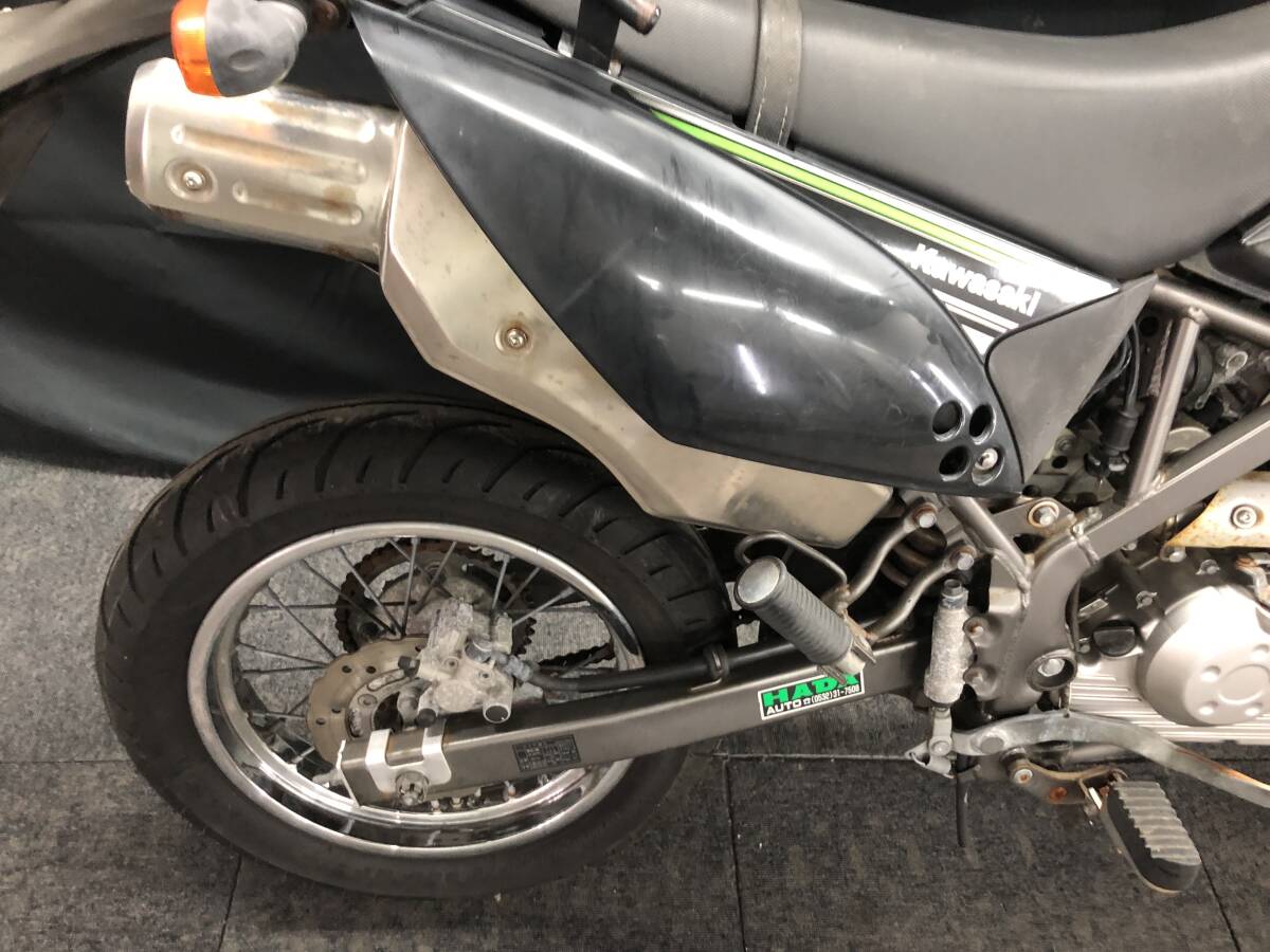 実働 書付き カワサキ Dトラッカー125 KLX125 モタード  グロム モンキー Dトラッカー250の画像6