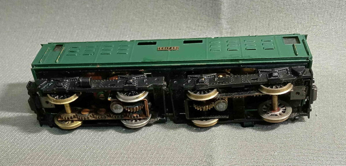 古い鉄道模型 ED１７２５ HOゲージ メーカー不明 動作未確認 ジャンクの画像4