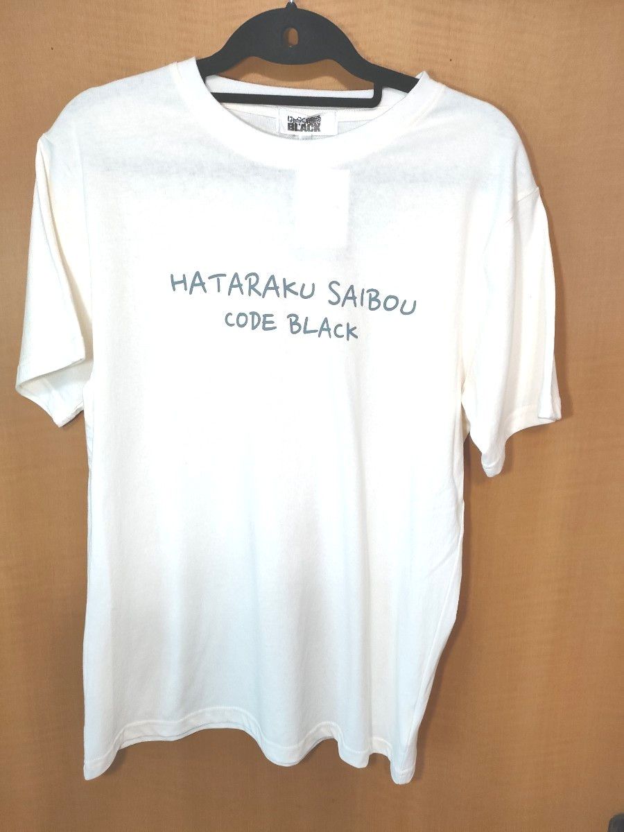 [新品未使用]働く細胞  半袖 ホワイト Tシャツ サイズM