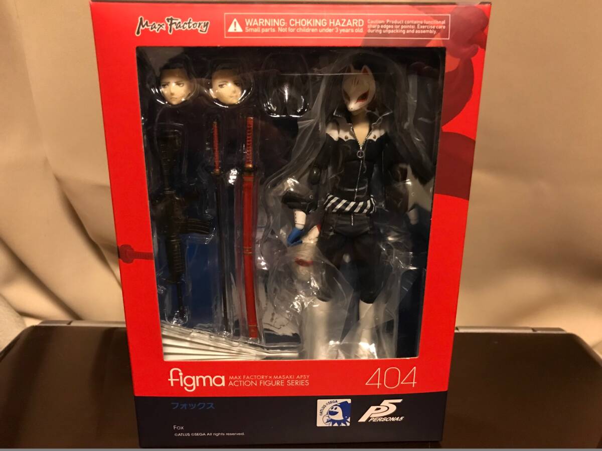 figma ペルソナ5 フォックス 中古美品 マックスファクトリー フィグマ_画像1