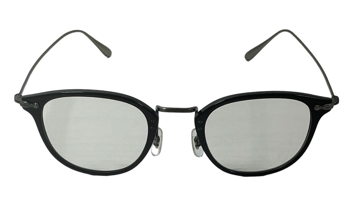 OLIVER PEOPLES オリバーピープルズ 『Davitt』 OV5389D 48サイズ ブラック 度入りレンズ付きの画像2