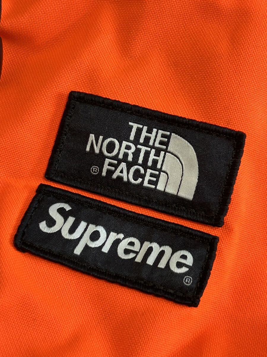 正規品 美中古品 販売数極小SUPREME 16AW Supreme × The North Face Apex Duffel Bag オレンジ ボストンバッグ ドラムバッグの画像5