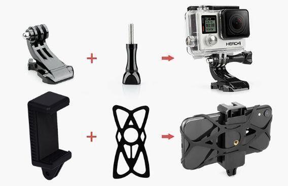 Gopro ハーネス スマホ アクションカメラ コンパクト 両手フリー撮影_画像7