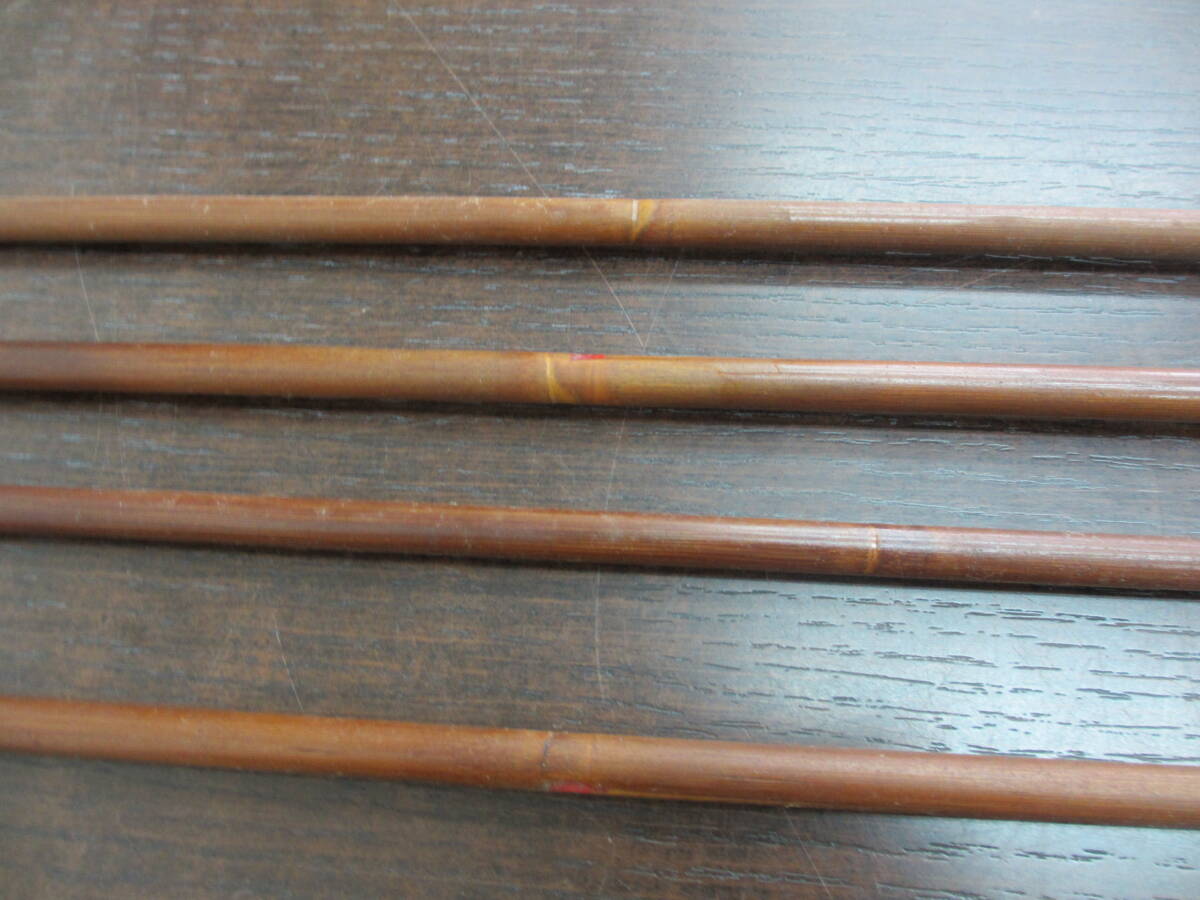 スポーツ祭 弓道具 弓具 矢 竹矢 4本 長期保管品 使用品 銘なしの画像4