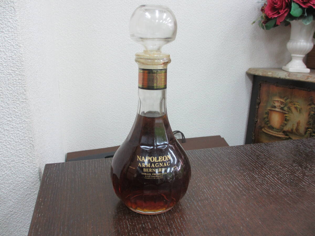 53740 酒祭 洋酒祭 ベルナール ナポレオン ブランデー 500ml 40% 未開栓 古酒 BERNARD NAPOLEON_酒祭開催中です！