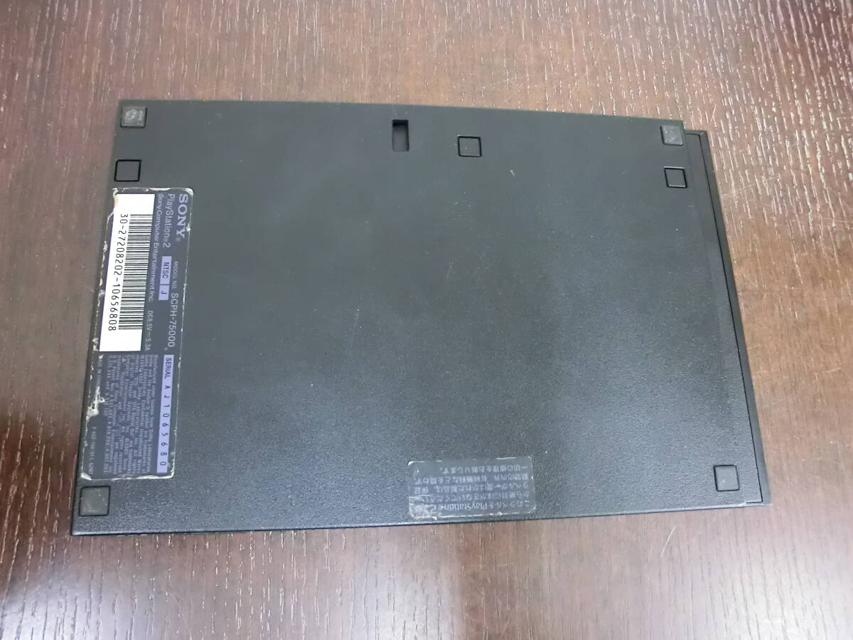 ゲーム祭 SONY Play Station 2 ソニー プレーステーション プレステ2 PS2 SCPH-75000 コントローラー付_画像7