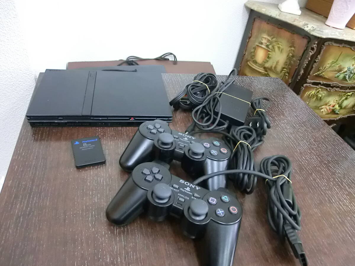 ゲーム祭 SONY Play Station 2 ソニー プレーステーション プレステ2 PS2 SCPH-75000 コントローラー付_ゲーム祭開催中です。