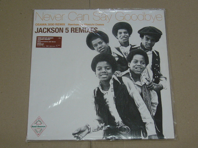 【美品！】THE JACKSON ５/Never Can Say Goodbye Jackson 5 Remixes/2001年盤/JAPAN盤/UPJH-1010/ 試聴検査済み_オリジナルのビニールカバーでの写真です。