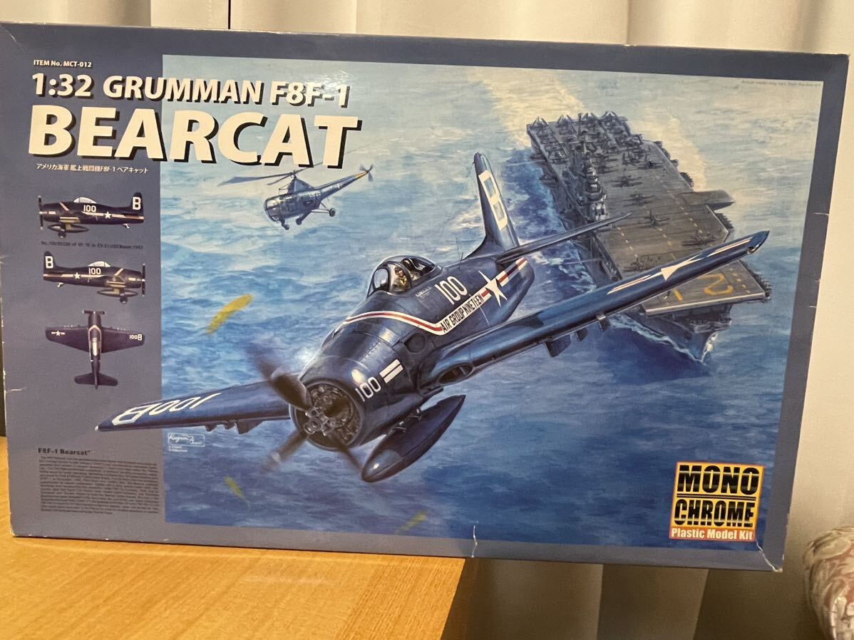 モノクローム 1/32 グラマンF8F-1 艦載戦闘機 PEパーツ付きの画像1