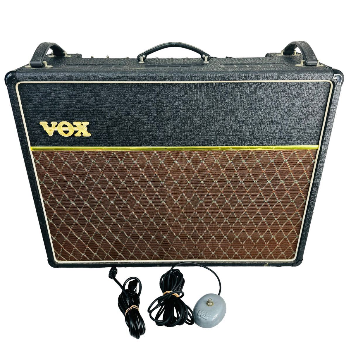 【簡易動作確認済み】VOX ヴォックス AC30/6 TBX ギターアンプ コンボアンプ フットスイッチ付き 音響機材 の画像1