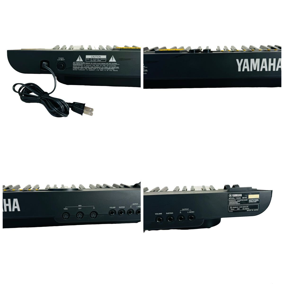 YAMAHA ヤマハ EOS YS200 シンセサイザー ソフトケース付き_画像5