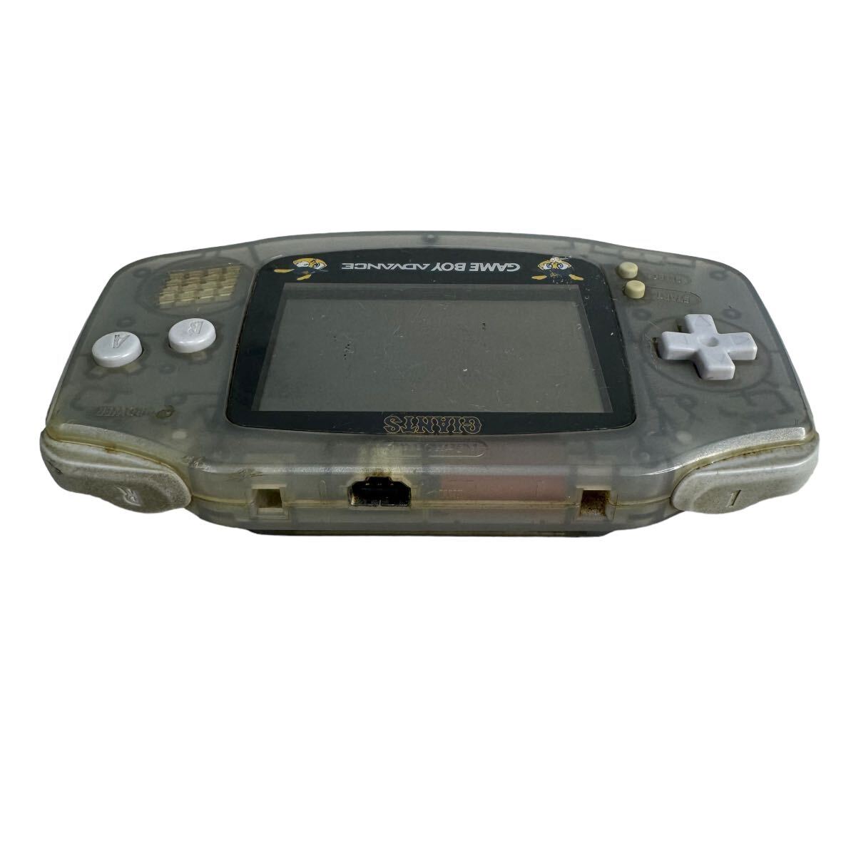 【希少・現状品】ゲームボーイアドバンス ジャイアンツ Ver. 本体 任天堂 Nintendo GBA 箱説付 ニンテンドー ADVANCE の画像4