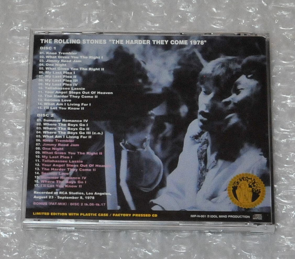 CD The Harder They Come 1978 THE ROLLING STONES / low кольцо Stone z Keith *li коричневый -z