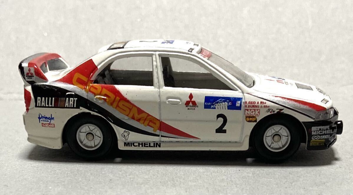 エクセレントトミカ 三菱カリスマGT No.2 R.バーンズ 1997 WRC アクロポリスラリー 3位の画像4