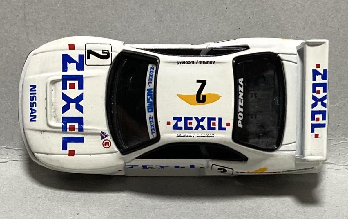 トミカ アイアイアド特注 ゼクセルスカイラインGT-R(R33) No.2 鈴木亜久里/E.コマス 1997 JGTC GT500の画像7