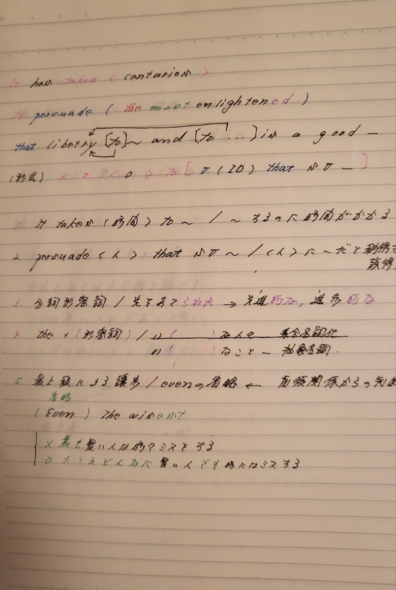 代々木ゼミナール 英語総合講座AtoZ 木原太郎先生 メイン講座(スクラッピング/同意反復) 2000年 夏期講習会 325P 全講義分解答・板書写付きの画像6