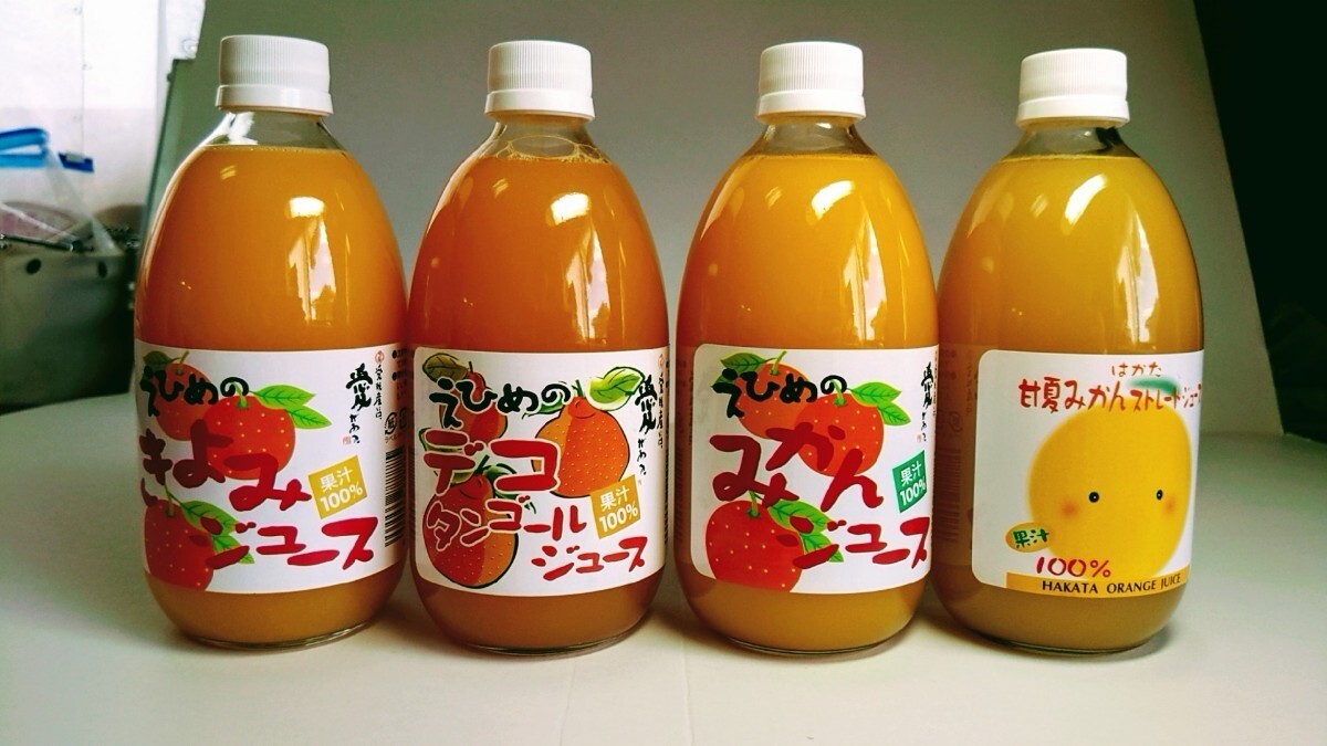 ！愛媛県産果汁１００％デコタンゴール（しらぬい）ジュース500ml×１２本。_画像3