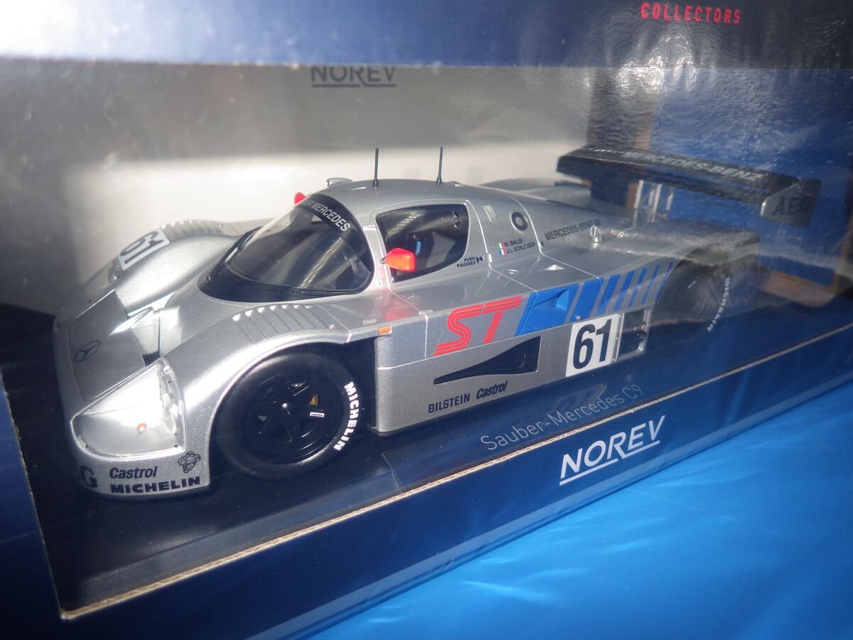 NOREV SAUBER MERCEDES C9 #61 1/18 ザウバーメルセデス C9の画像1