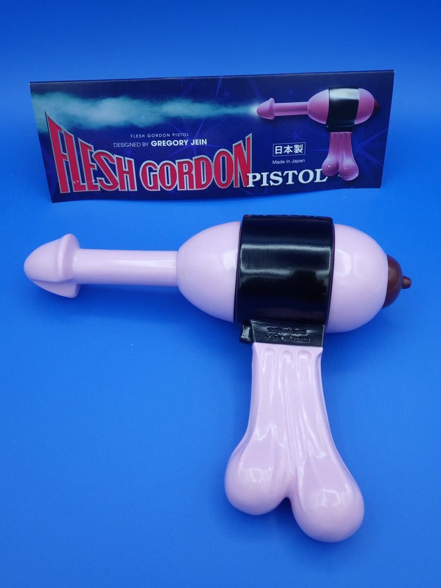 留之助商店 フレッシュゴードン ピストル フルカラー ソフビ FLESH GORDON PISTOLの画像1