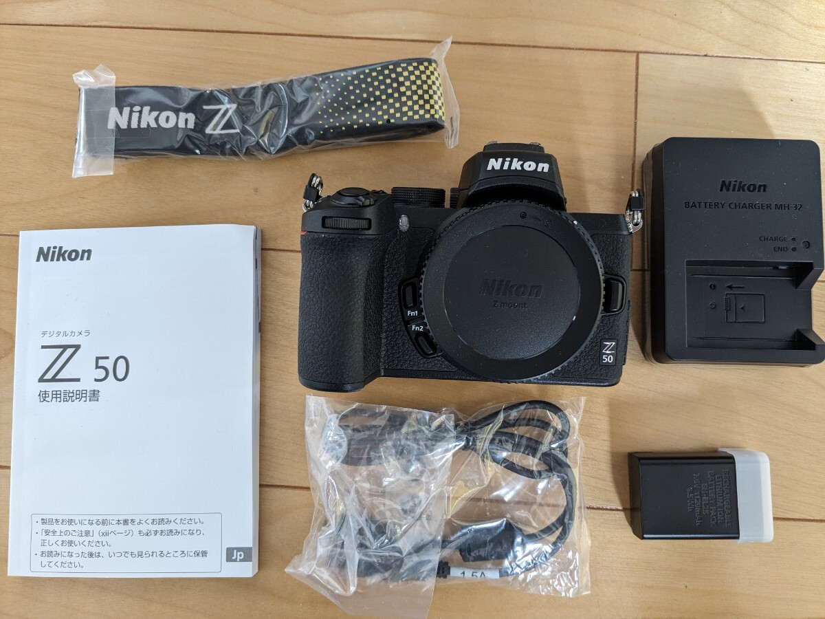 【ジャンク】 Nikon Z50 本体 付属品あり【電源入らず】_画像1