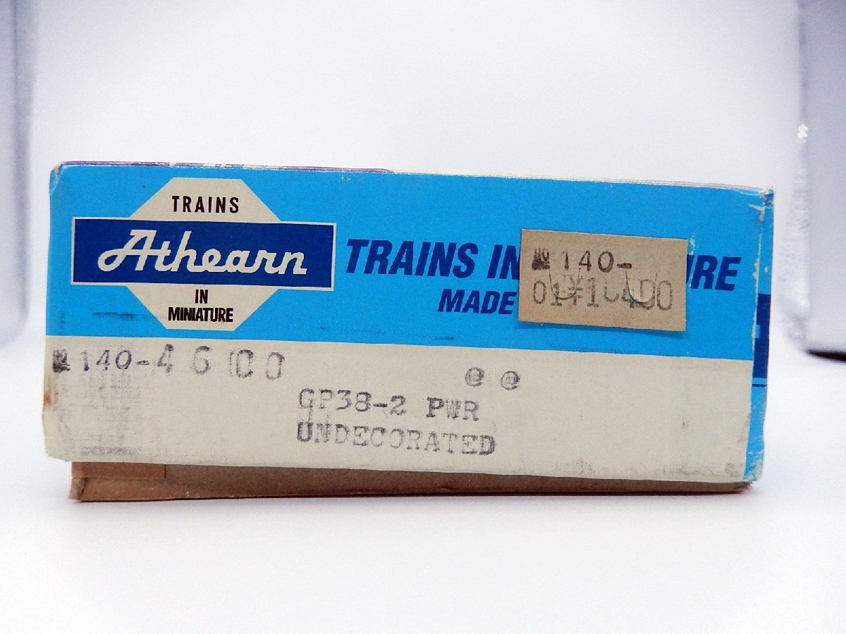 (HOゲージ)Athearn■GP38-2 PWR UNDECORATED プラスック製未塗装完成品（動力付き）(a)_画像6