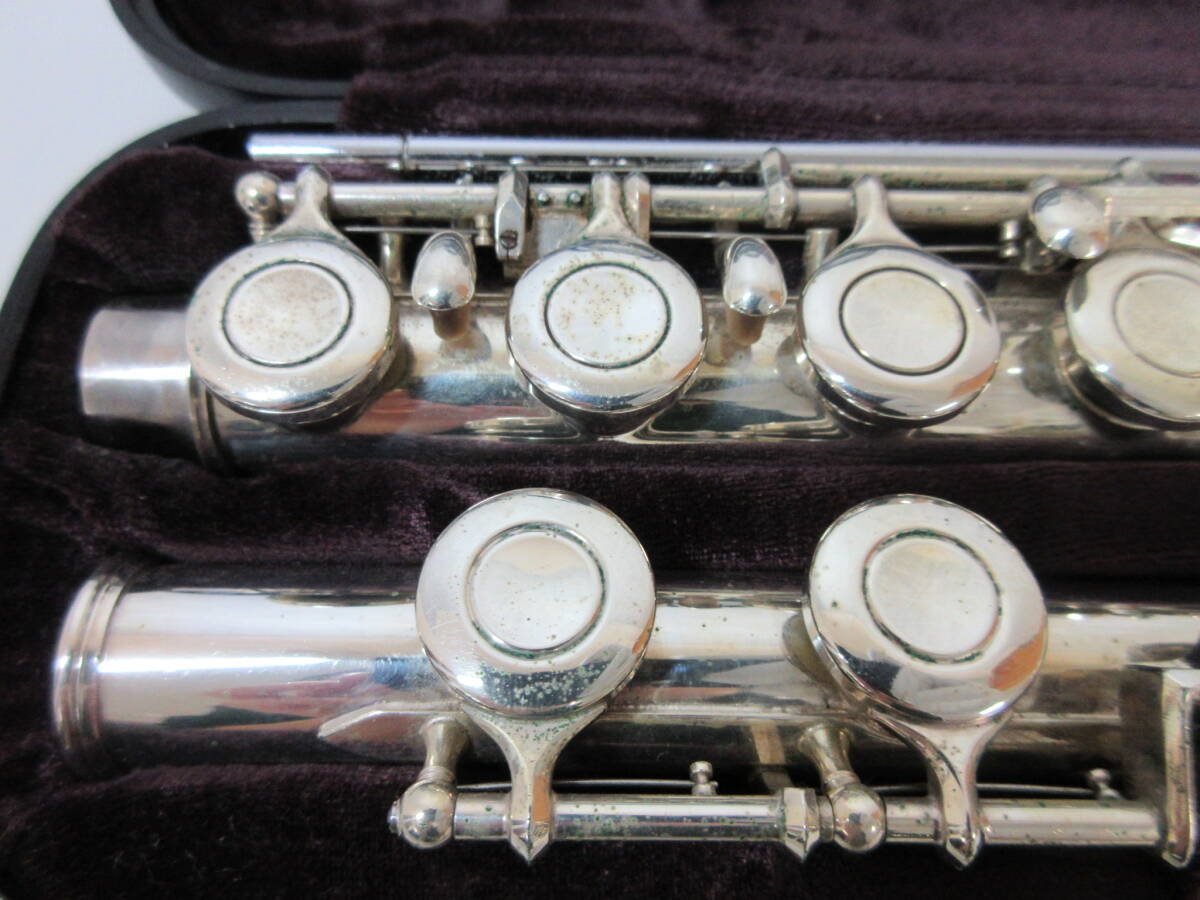 【YAMAHA フルート 211SⅡ】専用ケース付属 管楽器 吹楽器 音楽 ヤマハの画像3