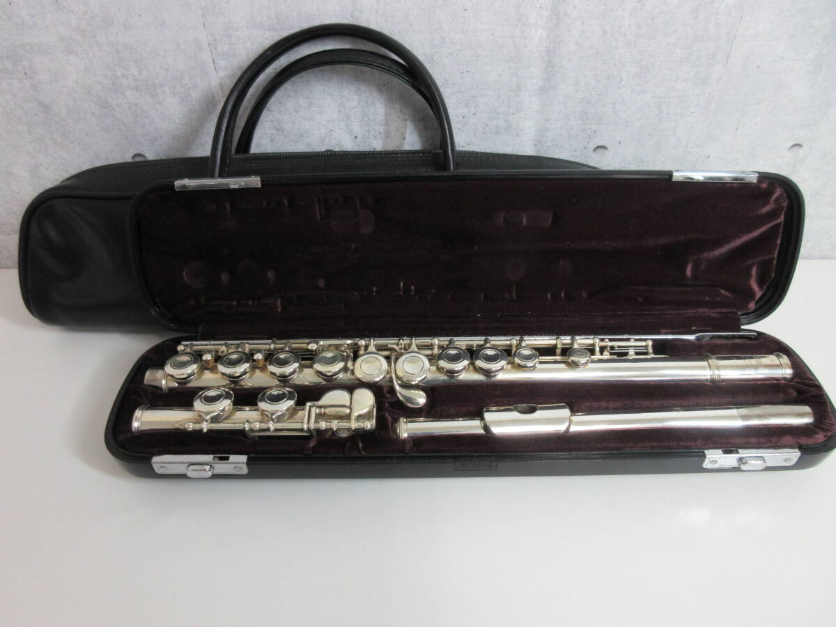 【YAMAHA フルート 211SⅡ】専用ケース付属 管楽器 吹楽器 音楽 ヤマハの画像1