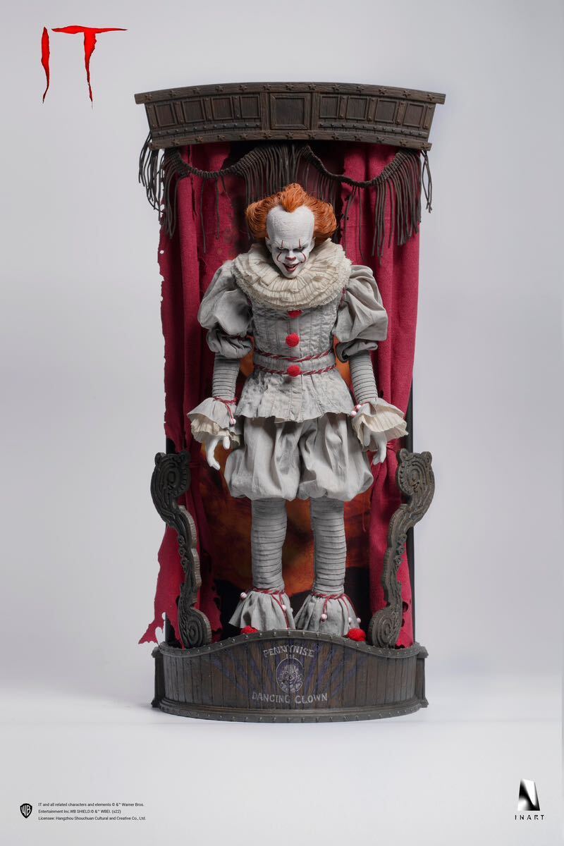 inart IT ペニー・ワイズ 新品 InArt IT Chapter Pennywise 1/6th Scale Collectible Figure (Deluxe Edition)_画像4