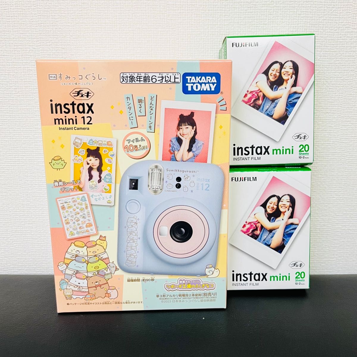 新品 チェキ12 すみっこぐらし チェキフィルム20枚×2個 イン 新品 チェキ12 すみっこぐらし チェキフィルム20枚×2個 イン