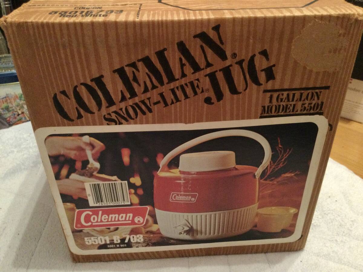  Coleman Vintage кувшин для воды 1 галлон модель 5501