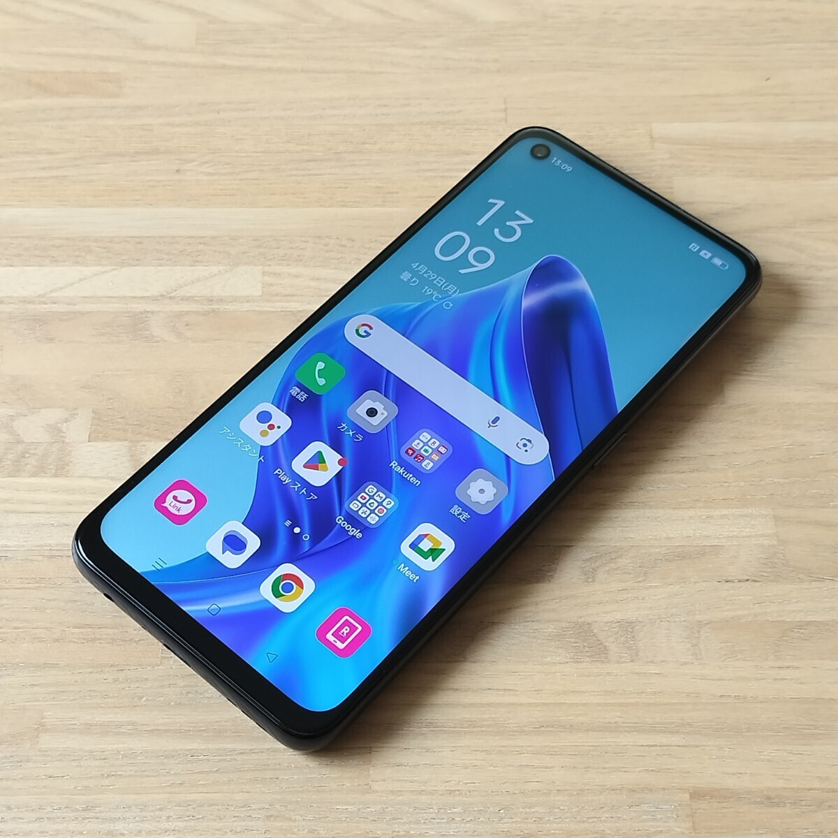 OPPO Reno5 A シルバーブラック 128GB SIMフリー CPH2199 中古品_画像1