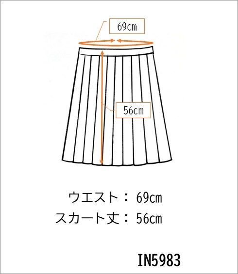 1 иен школьная юбка лето предмет w69- длина 56 проверка средний . средняя школа плиссировать школьная форма форма женщина б/у IN5983