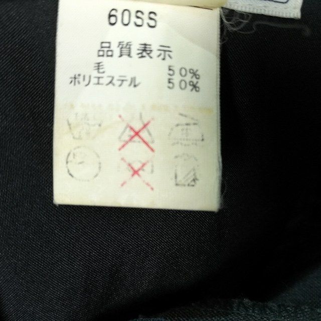 1円 スクールスカート 夏物 w69-丈50 チェック 中学 高校 プリーツ 学生服 制服 女子 中古 IN5202の画像5