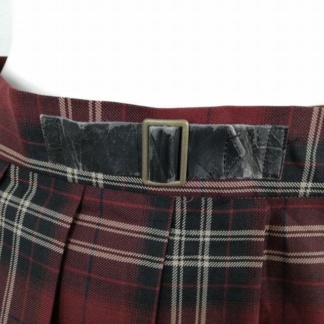 1円 ブレザー スカート リボン 上下4点セット 大きいサイズ 冬物 女子 学生服 茨城つくば秀英高校 緑 制服 中古 ランクC NA0549