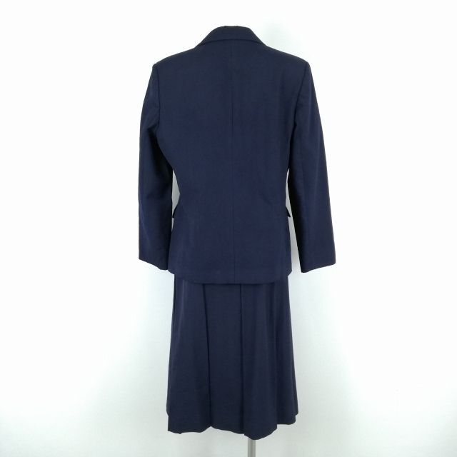 1 иен блейзер юбка шнур Thai верх и низ 4 позиций комплект большой размер зима предмет женщина школьная форма средний . средняя школа темно-синий форма б/у разряд C NA1342