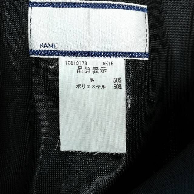 1 иен школьная юбка лето предмет w66- длина 54 проверка Kanagawa 2 . средняя школа плиссировать школьная форма форма женщина б/у IN5532