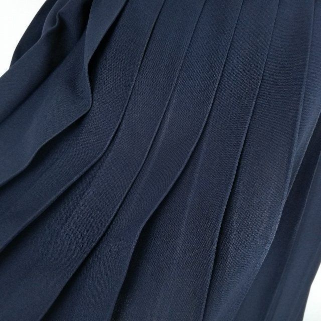 1 иен матроска юбка шарф верх и низ 3 позиций комплект 170A большой размер can ko- лето предмет синий 3шт.@ линия женщина средний . средняя школа белый б/у разряд C NA0366