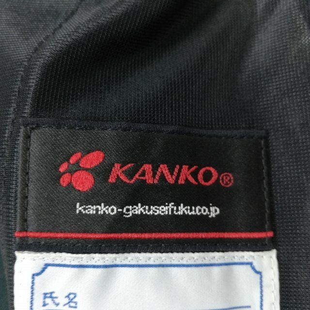 1円 セーラー服 スカート スカーフ 上下3点セット 中間服 緑3本線 女子 学生服 中学 高校 白 制服 中古 ランクC NA1192_画像9