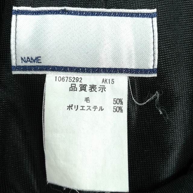 1 иен школьная юбка большой размер лето предмет w75- длина 62 проверка Kanagawa Япония университет Fujisawa средняя школа плиссировать школьная форма форма женщина б/у IN5879