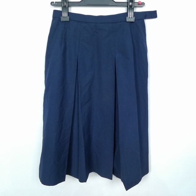 1 иен школьная юбка лето предмет w63- длина 61 цветок темно-синий средний . средняя школа плиссировать школьная форма форма женщина б/у HK6887