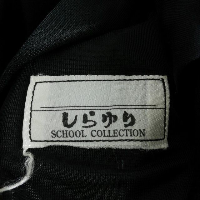 1円 セーラー服 スカート リボン 上下3点セット 大きいサイズ 冬物 白3本線 女子 学生服 中学 高校 紺 制服 中古 ランクC NA1322_画像8