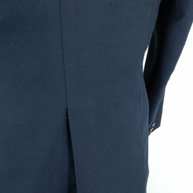 1 иен блейзер проверка юбка лента верх и низ 4 позиций комплект указание M Fuji яхта зима предмет женщина школьная форма Kochi .. quotient индустрия средняя школа темно-синий форма б/у разряд C NA2435
